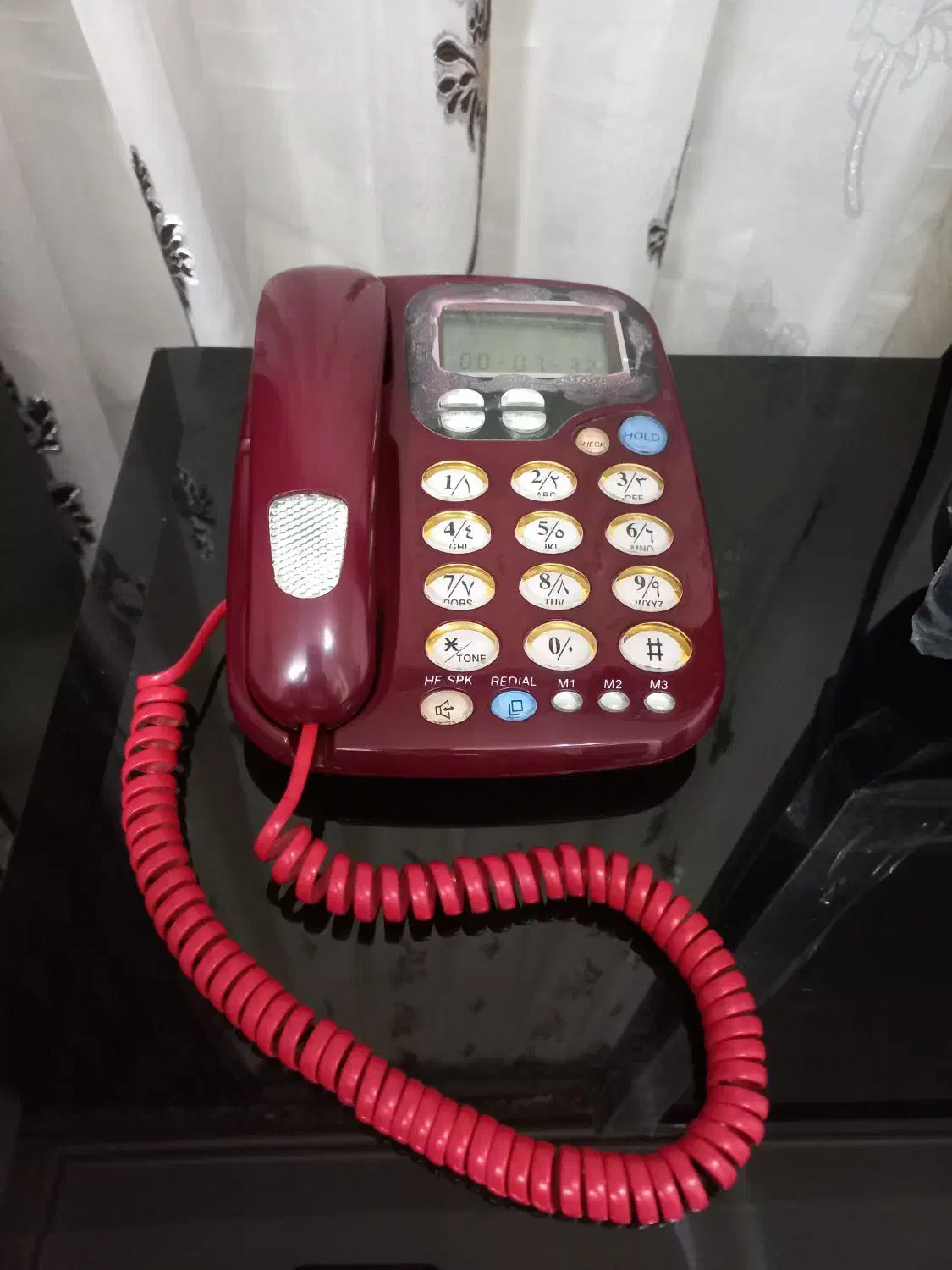 وسایل منزل تلفن رومیزی ژاپنی/چوب لباسی دوتایی نو|حراج|شیراز, سفیرشمالی|دیوار