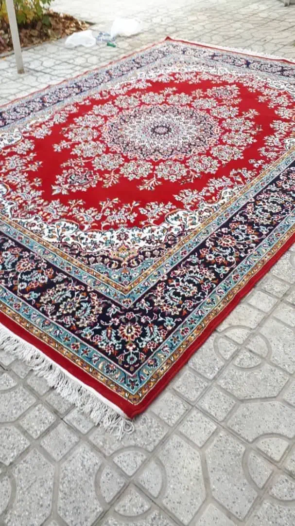 فروش یک جفت فرش نگین مشهد ۲.۵ در ۳.۵|فرش|ارومیه, |دیوار