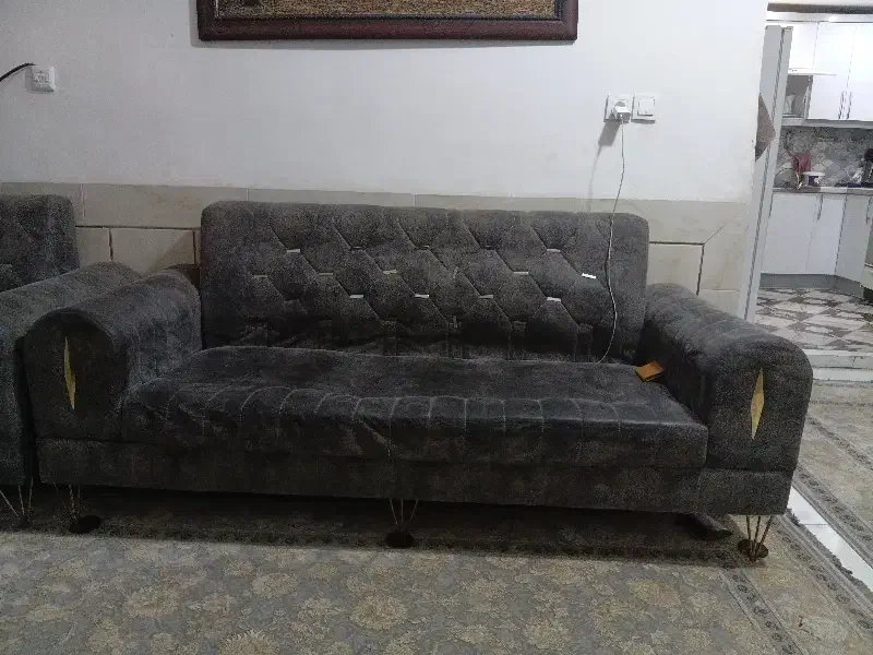 مبل در حد نو|مبلمان خانگی و میز عسلی|فلاورجان, |دیوار