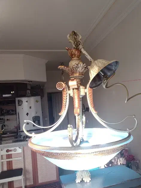 لوستر کهربایی|لوستر و چراغ آویز|تبریز, |دیوار