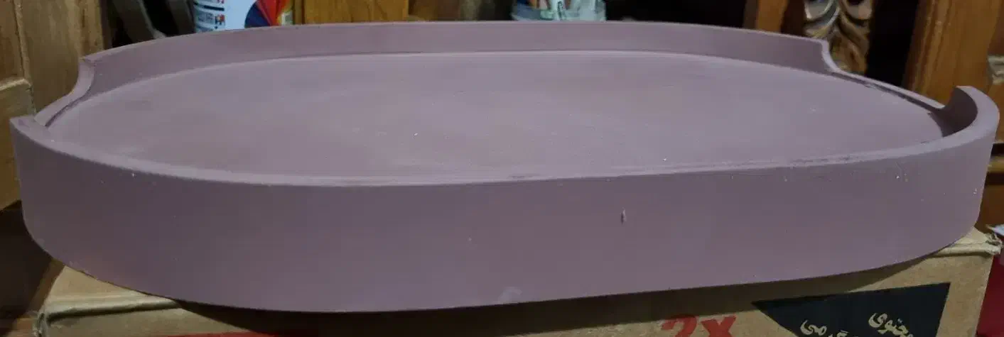 سینی چوبی 4عدد باهم 200تومن|صنایع دستی و سایر لوازم تزئینی|اصفهان, تخت فولاد|دیوار