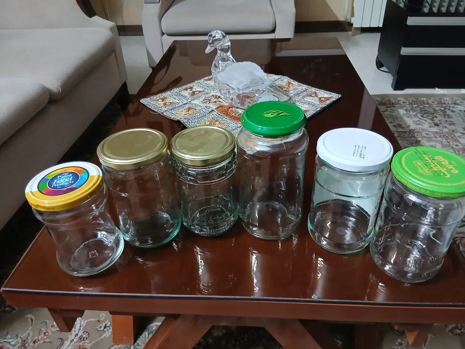 شیشه مربا وشوری|ظروف نگهدارنده، پلاستیکی، یک‌بارمصرف|مشهد, هفت تیر (نه دره)|دیوار