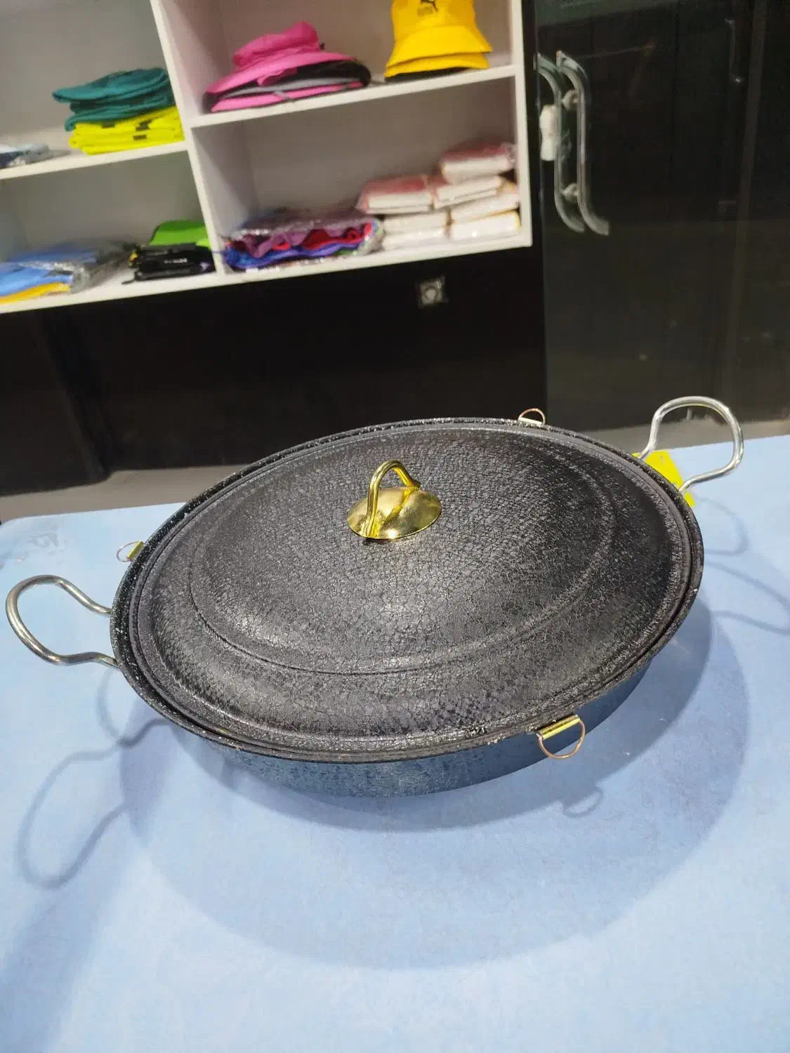 ماهی تابه درب دار|ظروف پخت‌وپز|فولادشهر, A2|دیوار