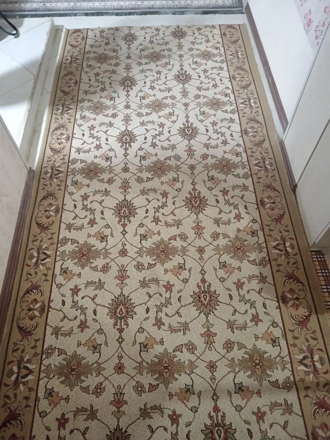 قالیچه کناره|گلیم، جاجیم، گبه|گلبهار, شهر جدید گلبهار|دیوار