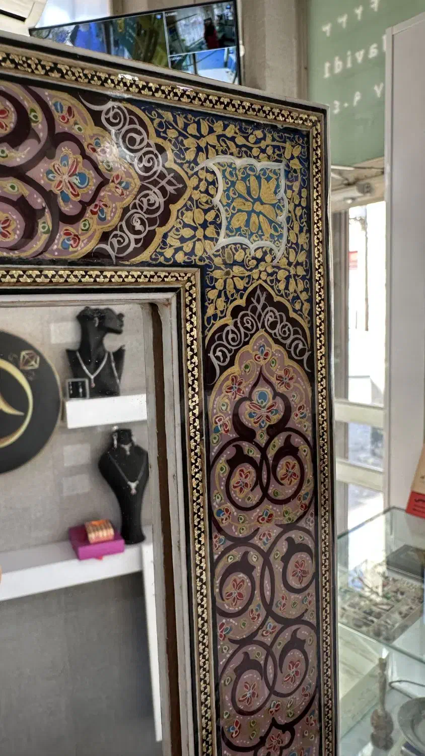 آیینه خاتم کاری اصفهان|آینه|یزد, |دیوار