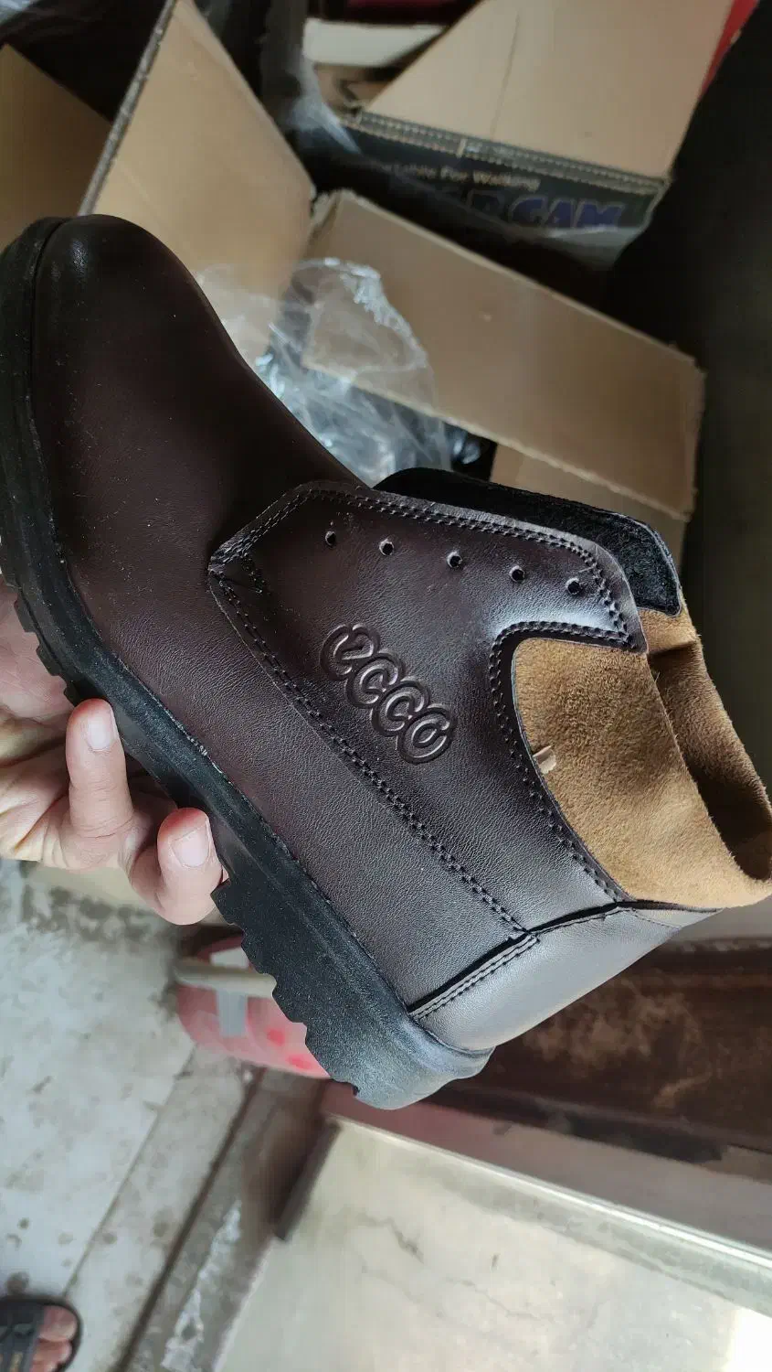 نیم بوت مردانه مشکی|کیف، کفش، کمربند|قم, شهرک فاطمیه|دیوار