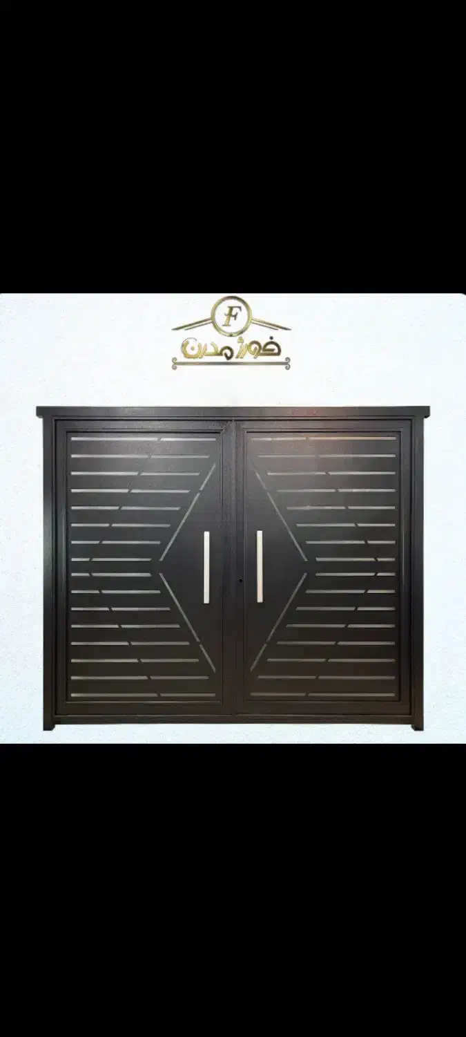 فروش انواع درب های فلزی حیاطی و پارکینگی|مصالح و تجهیزات ساختمان|فومن, |دیوار