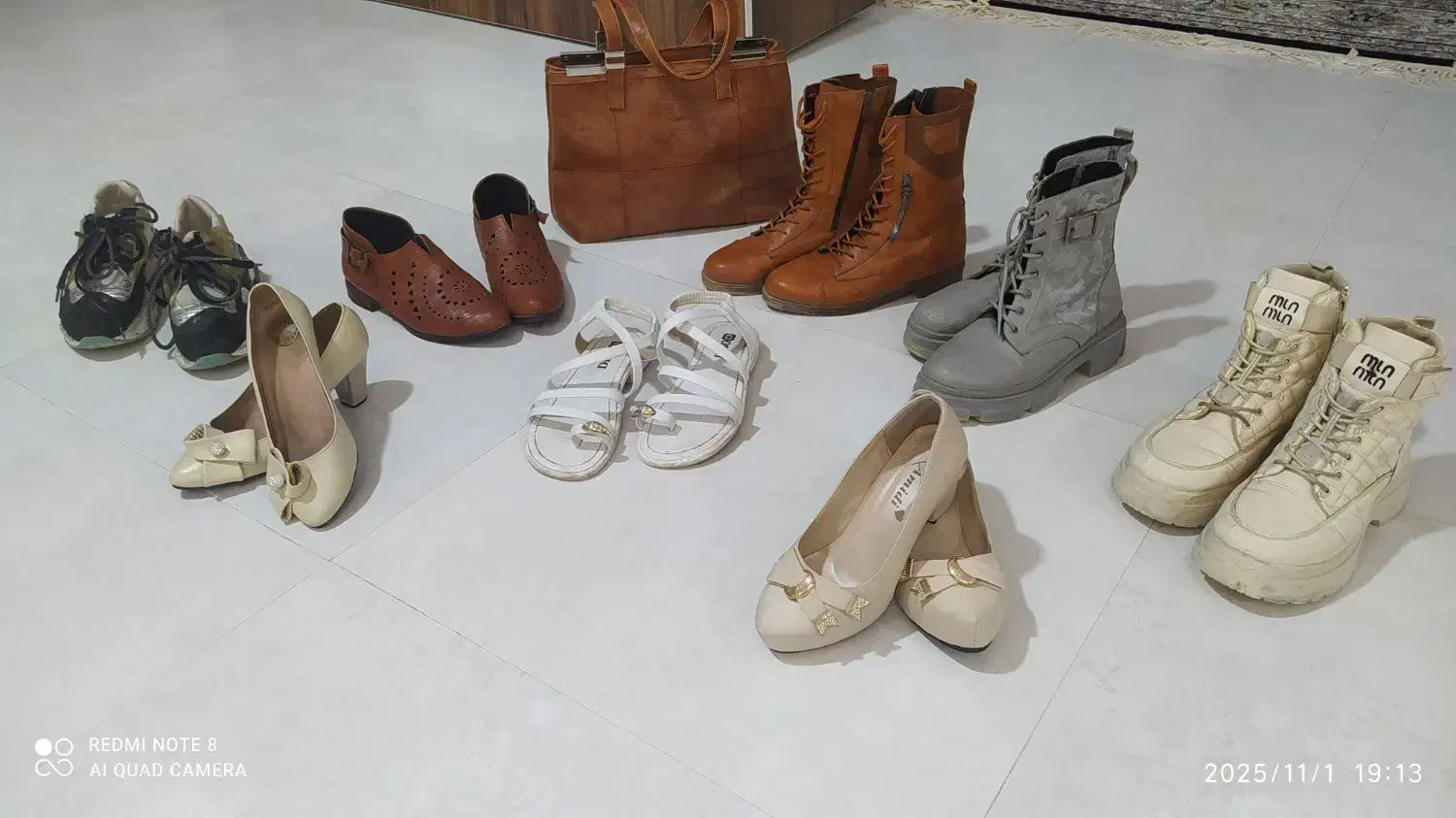 چند جفت کفش و پوتین سایز ۳۷ تا ۴۰|کیف، کفش، کمربند|کرمانشاه, |دیوار