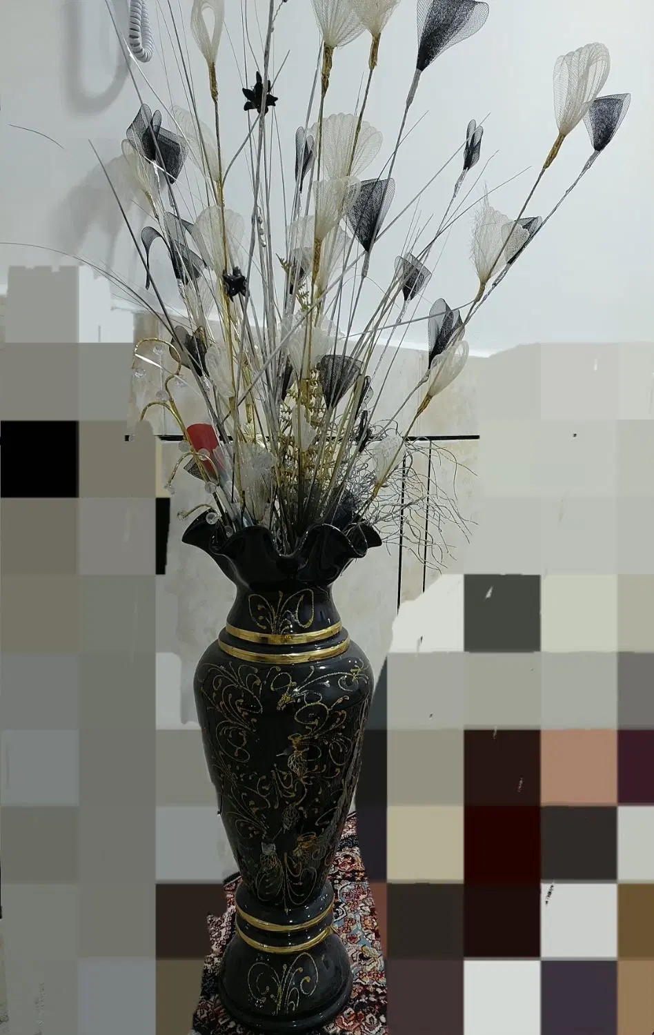 گلدون|گل مصنوعی|دزفول, |دیوار