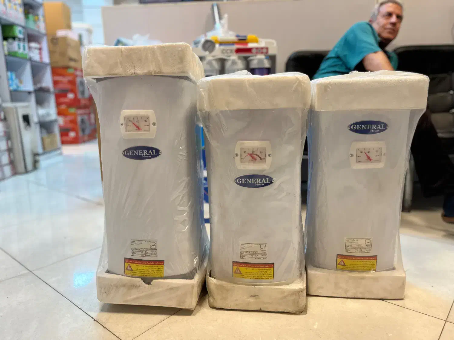 آبگرمکن برقی جنرال|آبگرمکن، پکیج، شوفاژ|شهریار, شهریار|دیوار