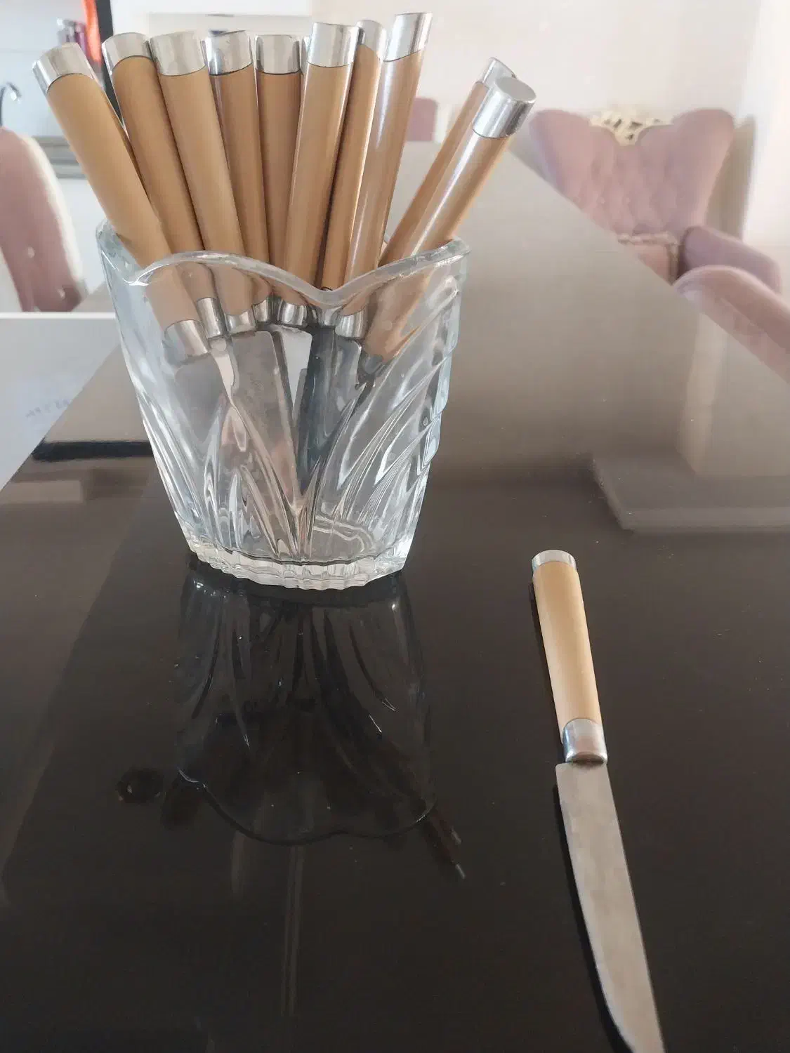 ۱۲عدد کارد|ظروف سرو و پذیرایی|اصفهان, برازنده|دیوار