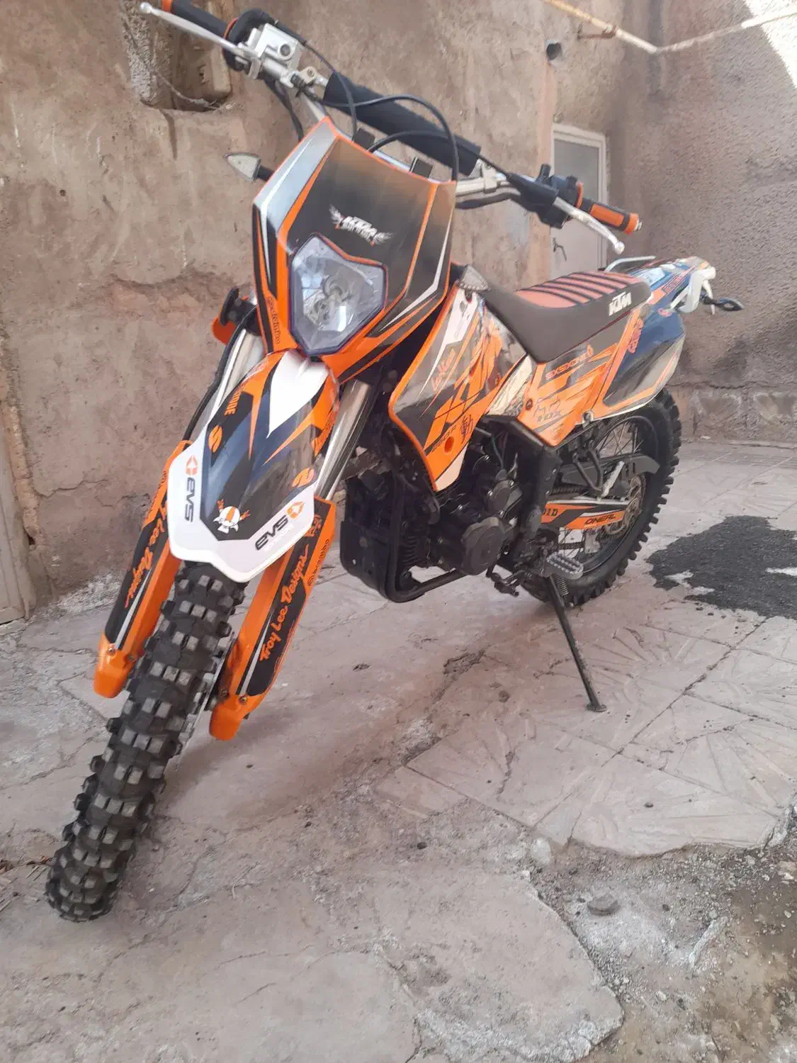 تریل 250 طرح کی تی ام|موتورسیکلت|رفسنجان, |دیوار