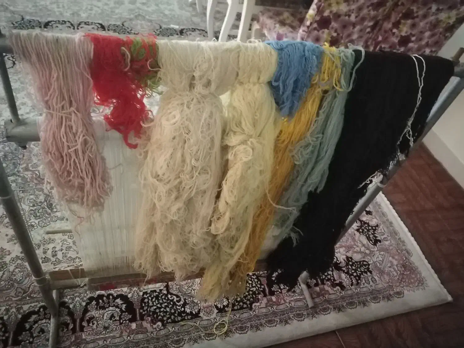 نخ ونقشه فرش کامل|فرش|فردیس, ثابتی|دیوار