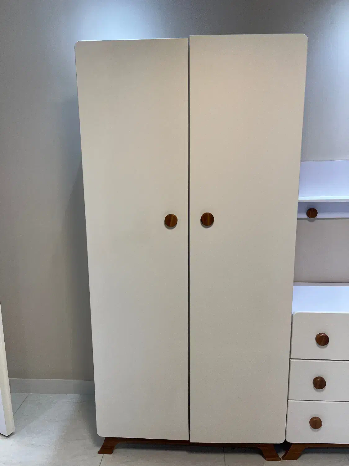 سرویس خواب کودک نو مناسب سیسمونی|تخت و سرویس خواب|گرگان, |دیوار