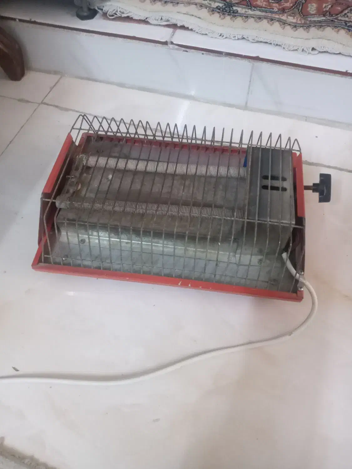 هیتر برقی اتوماتیک قدیمی عتیقه|کلکسیون اشیاء عتیقه|قرچک, مهدیه|دیوار
