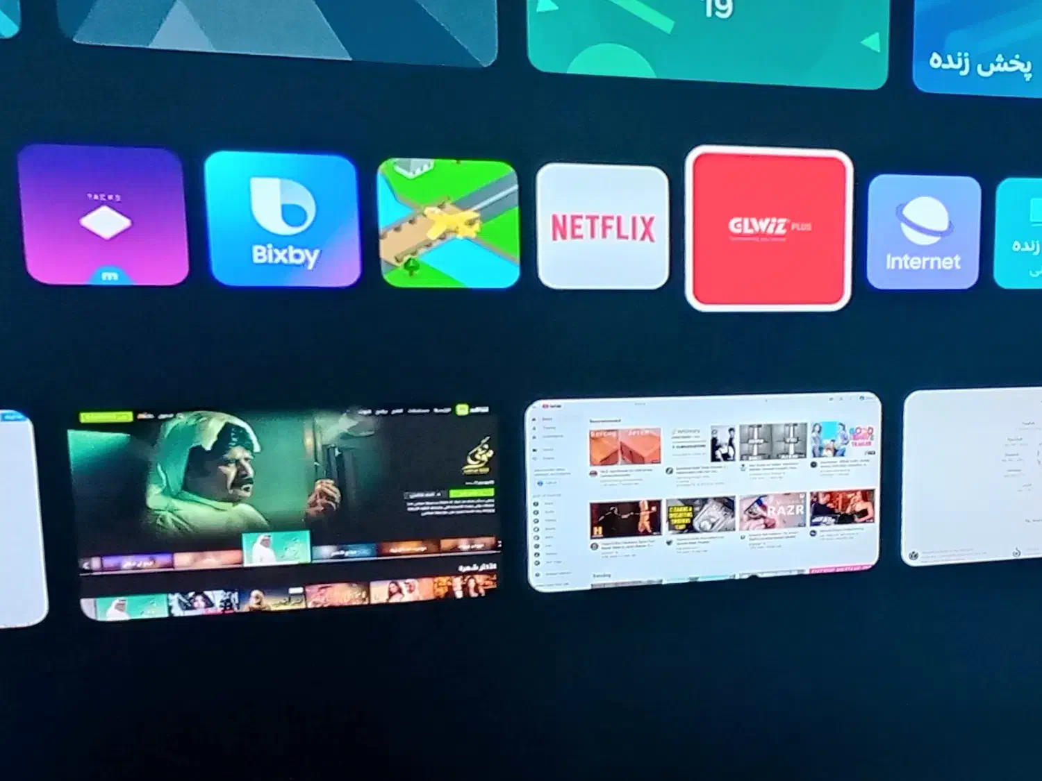 تلویزیون سامسونگ q ل ای دی 65 cu۸۰۰۰|تلویزیون و پروژکتور|خوانسار, |دیوار