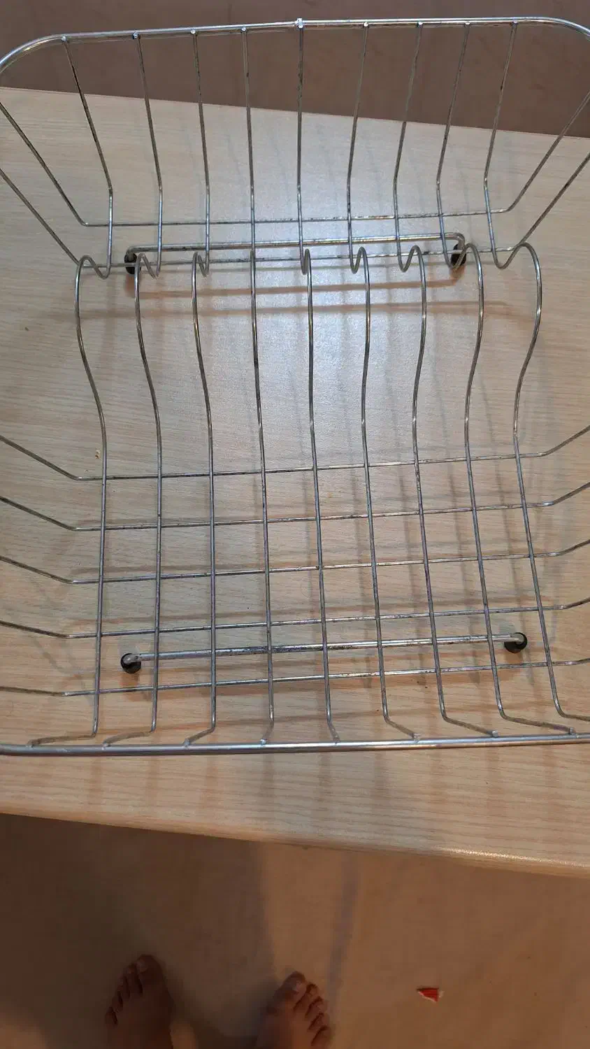 آبچکان استیل|آب‌چکان و نظم‌دهنده ظروف|قم, وادی السلام|دیوار