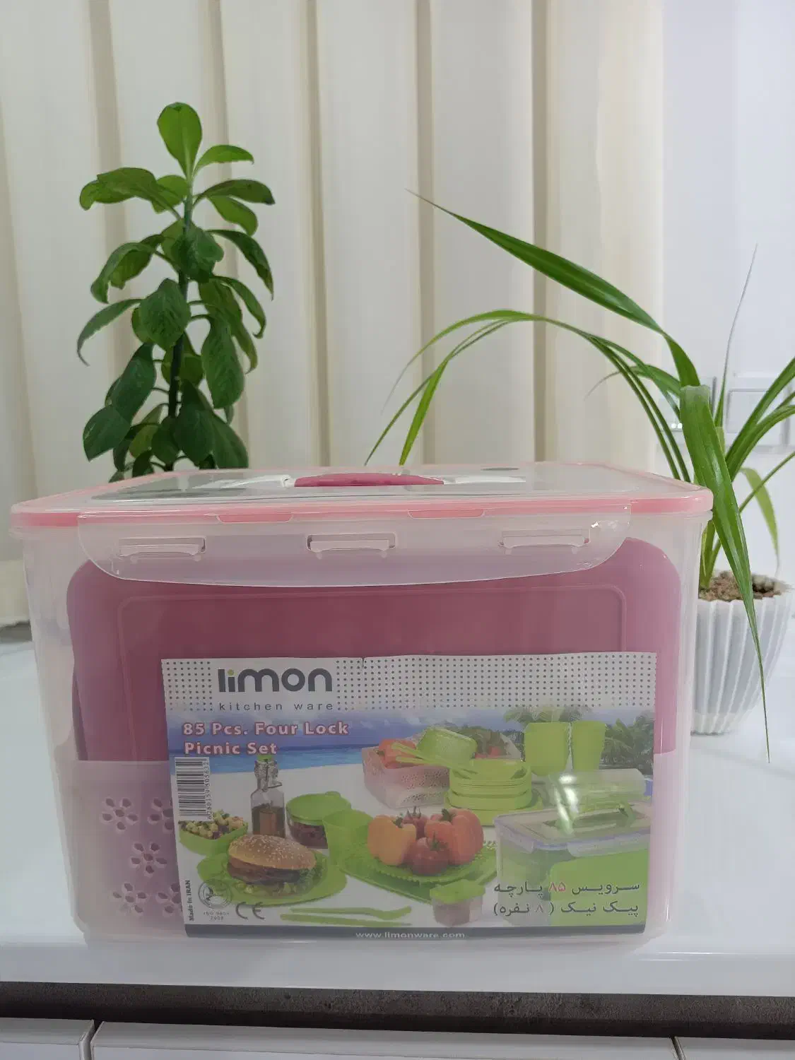 سرویس پیک نیک|ظروف نگهدارنده، پلاستیکی، یک‌بارمصرف|اندیمشک, |دیوار