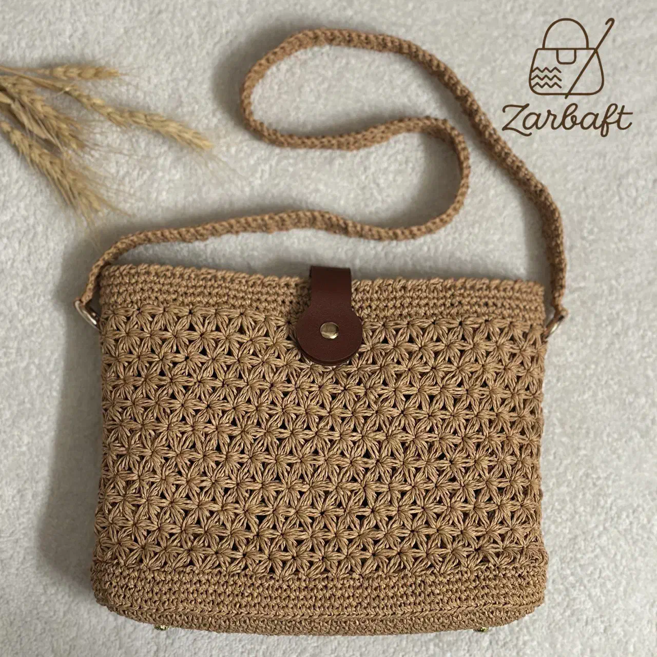 فروش ست کیف وکلاه رافیا دستبافت|کیف، کفش، کمربند|یزد, |دیوار