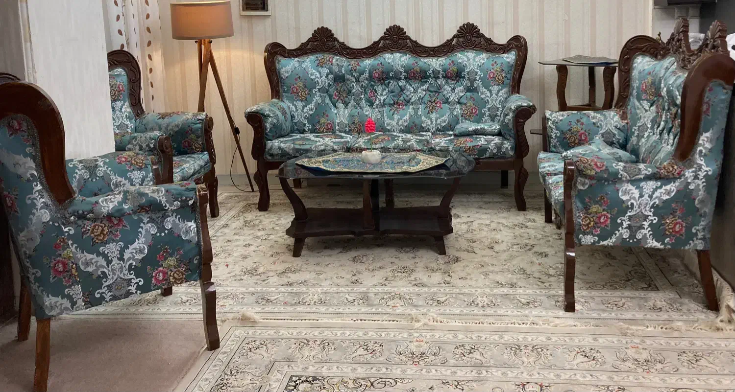 مبل هفت نفره|مبلمان خانگی و میز عسلی|فردیس, نگارستان|دیوار