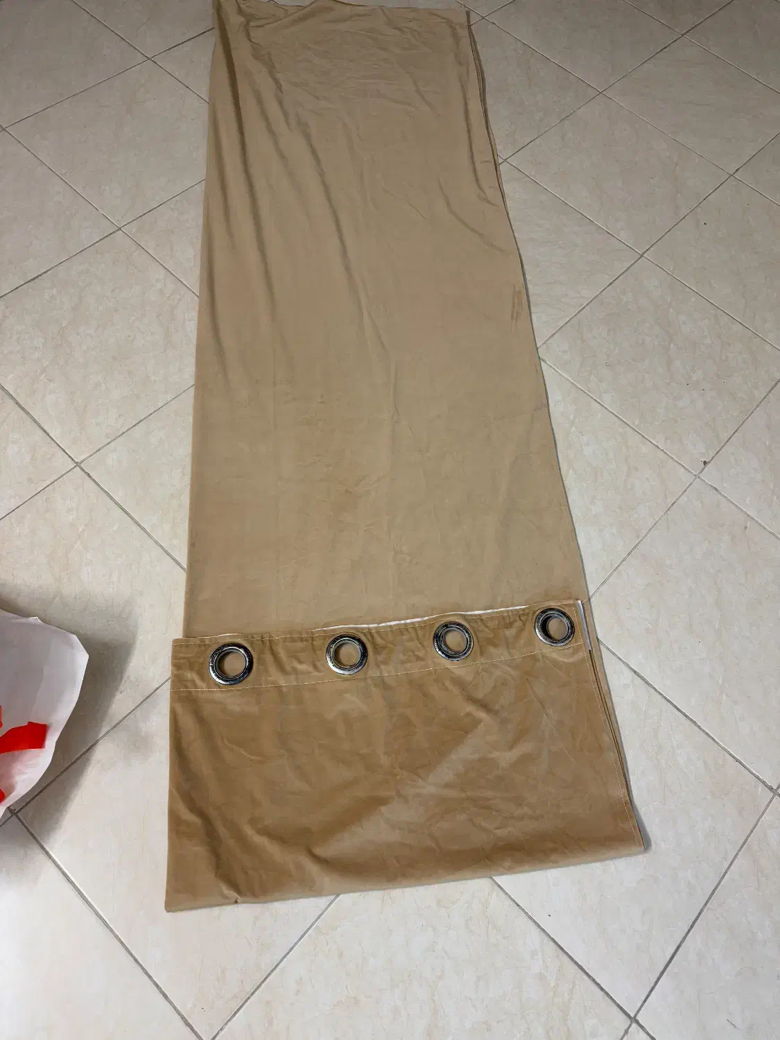 پرده گیپور با یالان مخمل|پرده، رانر، رومیزی|تهران, یافت آباد شمالی|دیوار