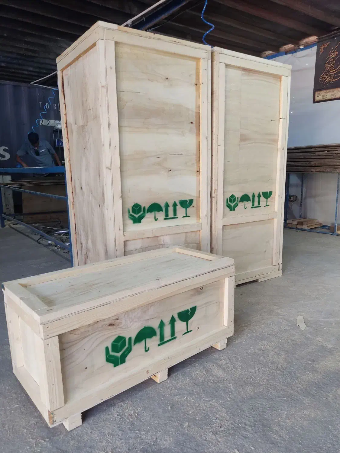 جعبه چوبی باکس چوبی|خدمات حمل و نقل|تهران, شیراز|دیوار