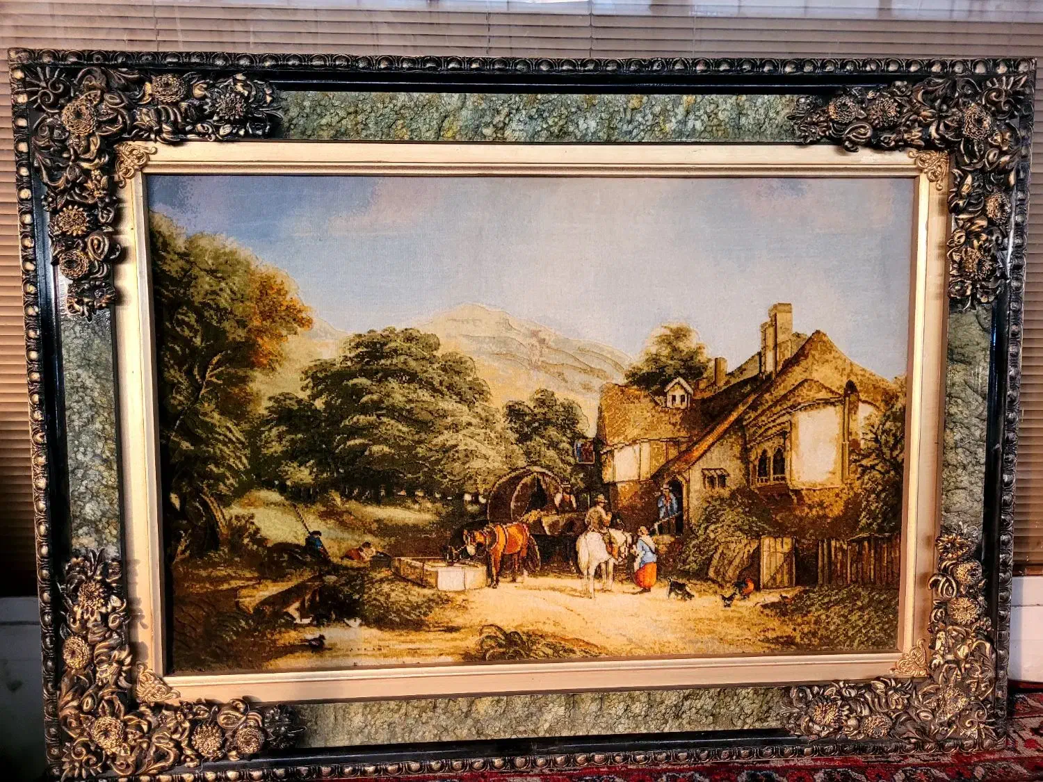 تابلو فرش دست بافت تبریز|تابلو فرش|تهران, خانی آباد نو جنوبی|دیوار