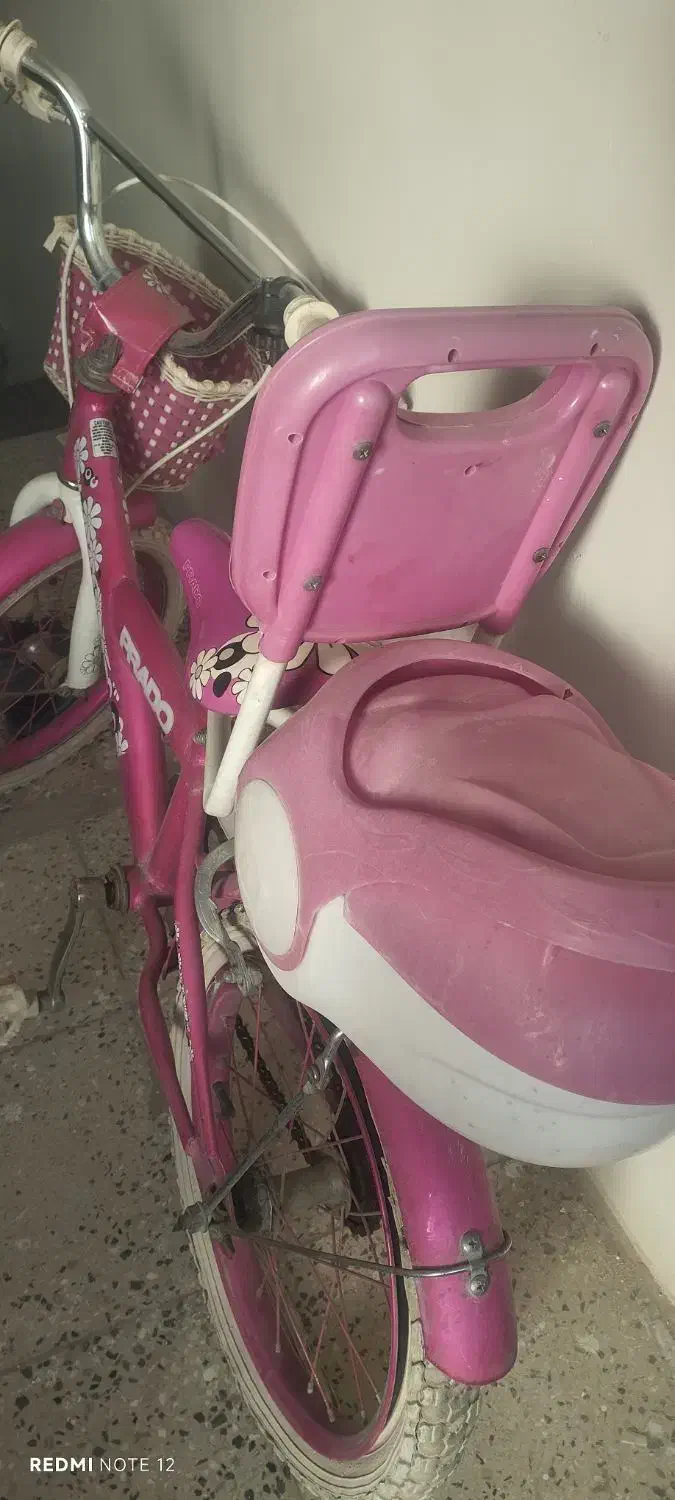 دوچرخه دخترانه سایز ۱۶|دوچرخه، اسکیت، اسکوتر|شاهینشهر, شهرک گلدیس|دیوار