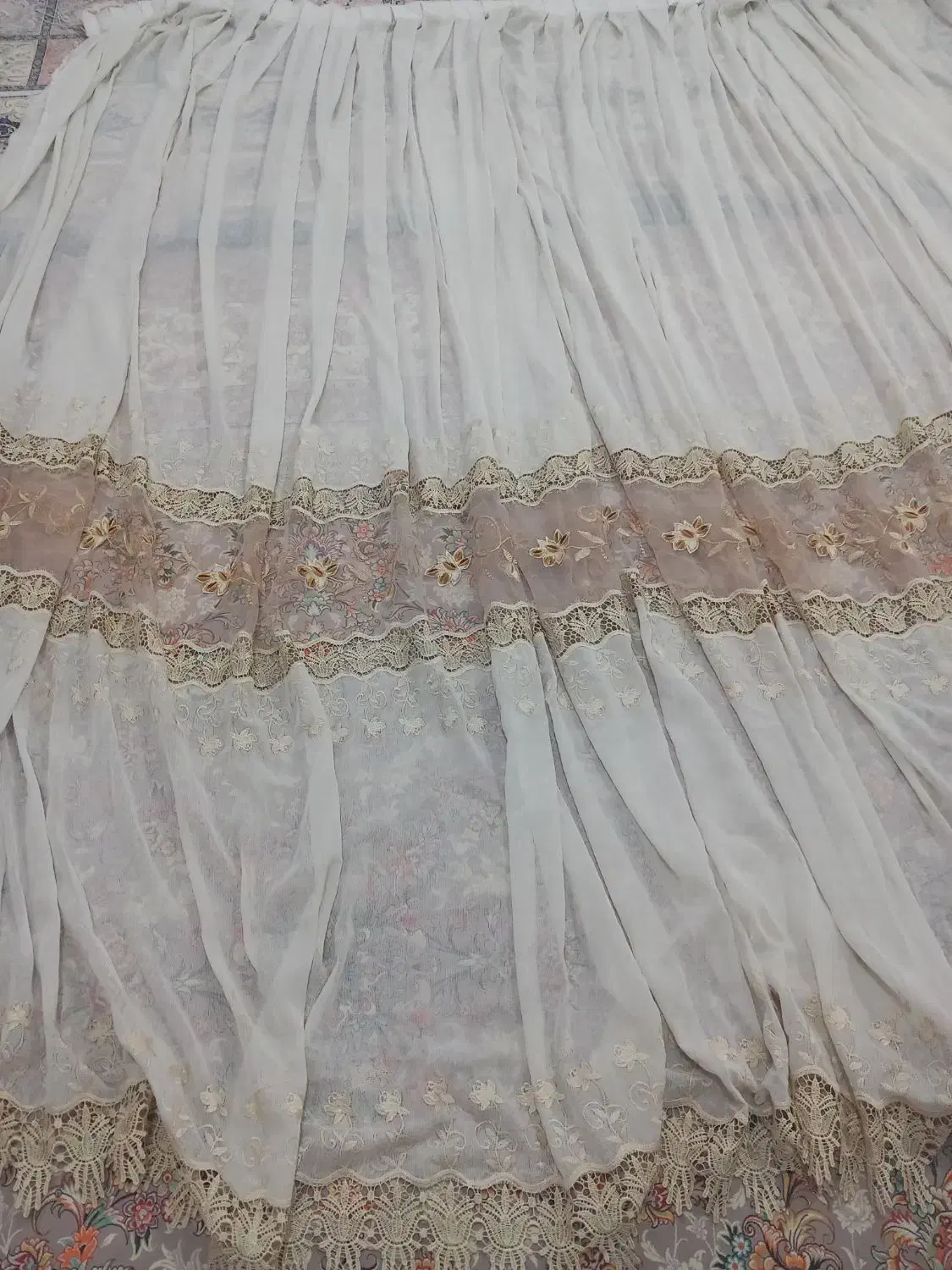 پرده 6 متری|پرده، رانر، رومیزی|ملکشاهی, |دیوار