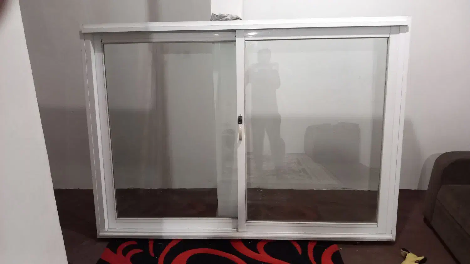 پنجره دو جداره ی آلمینیومی|مصالح و تجهیزات ساختمان|رشت, لاکان|دیوار