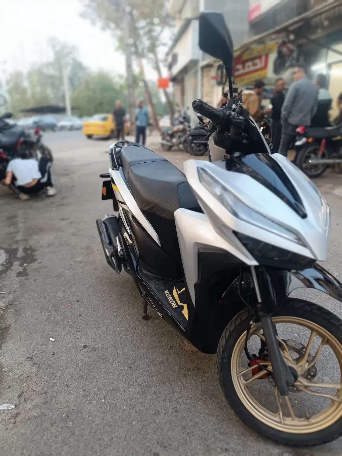 موتور طرح کلیک ۱۴۰۳|موتورسیکلت|لاهیجان, شیشه گران|دیوار