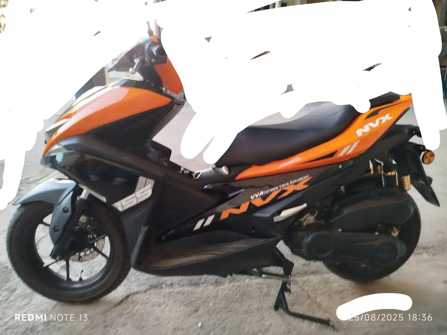 ایروکس nvx 150|موتورسیکلت|الوند, |دیوار