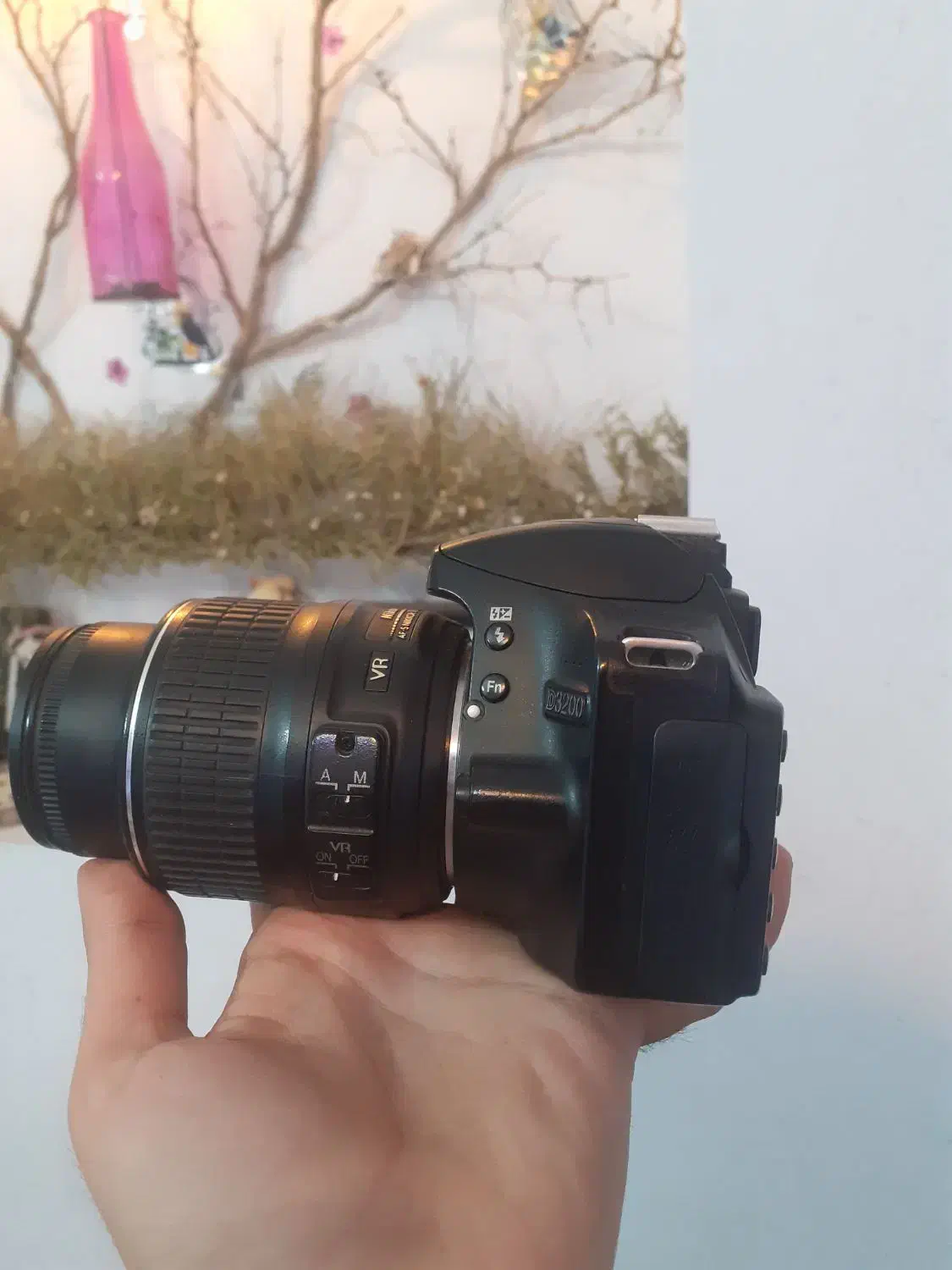 دوربین نیکون D3200 با لنز 18 تا55|دوربین عکاسی و فیلمبرداری|شیراز, شهرک جماران|دیوار