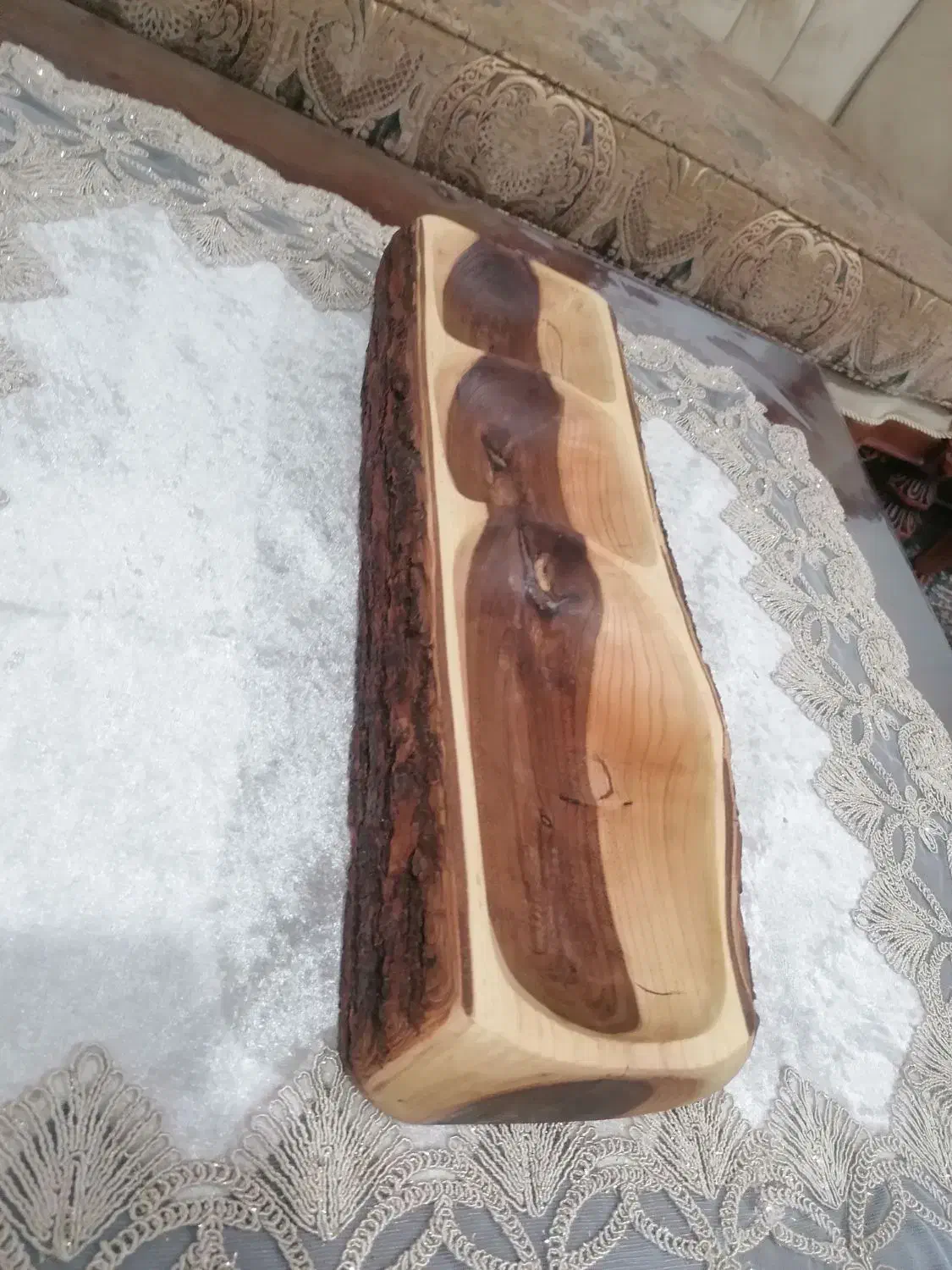 ظروف چوبی روستیک|ظروف سرو و پذیرایی|اردبیل, |دیوار