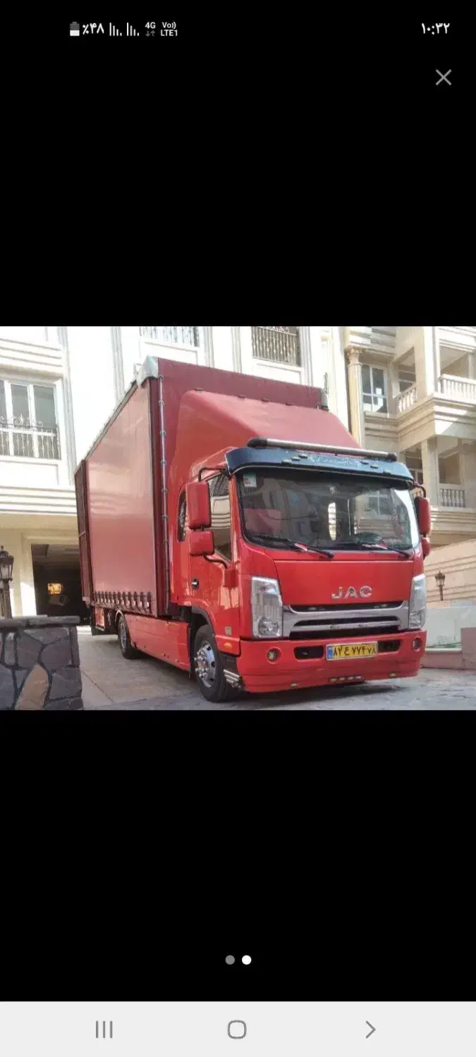 حمل بار با کامیون مسقف سیار|خدمات حمل و نقل|کرج, فاز ۳ گوهردشت|دیوار