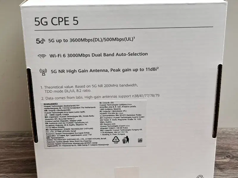 مودم هواوی روتر huawei cpe5 - 5G/TD LTE|مودم و تجهیزات شبکه|تهران, تجریش|دیوار