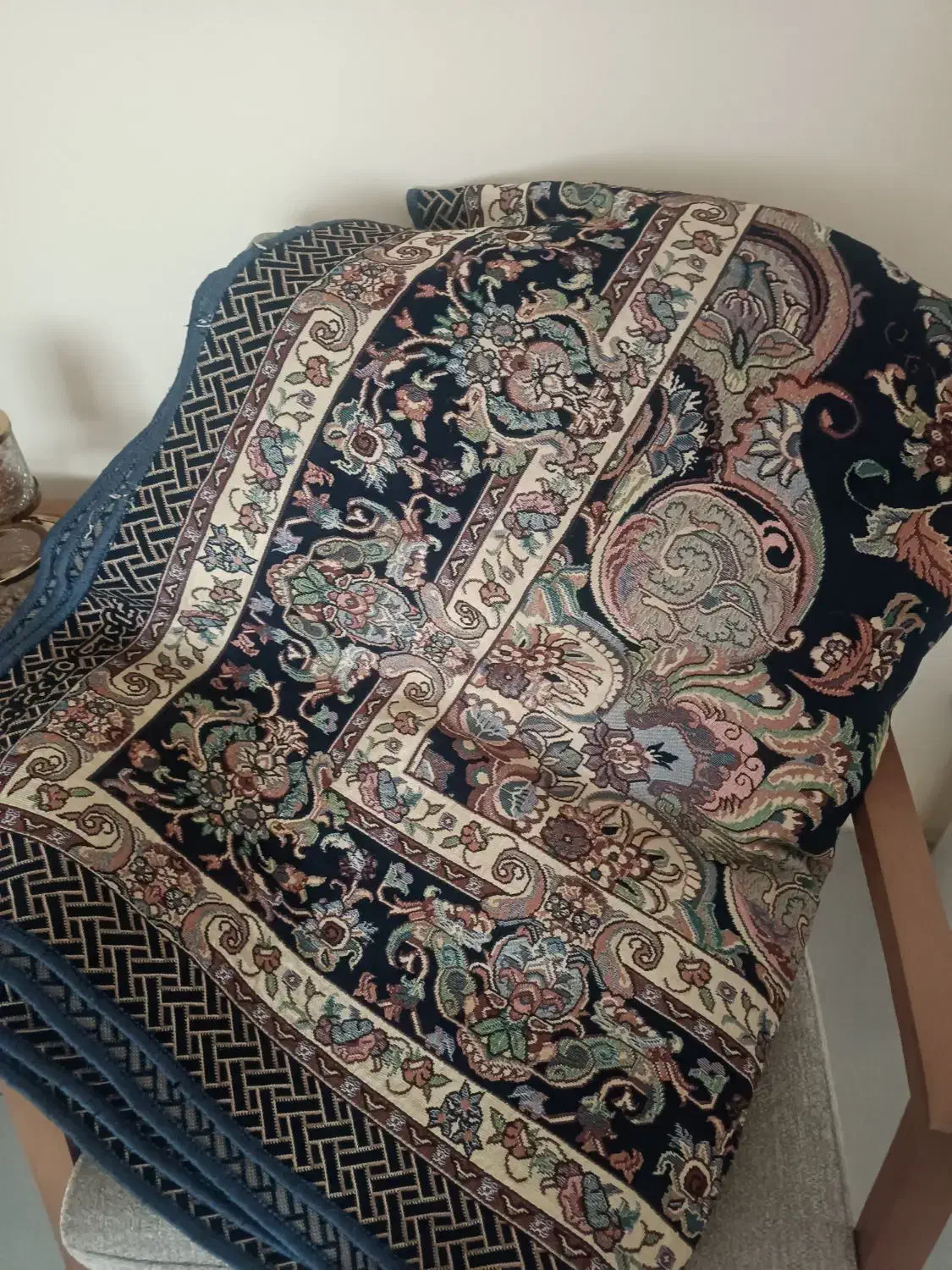 روفرشی سرمه ای|روفرشی|پرند, فاز ۶|دیوار