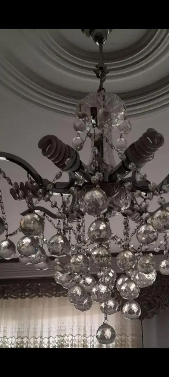 لوستر کریستال|لوستر و چراغ آویز|ری, ظهیرآباد|دیوار