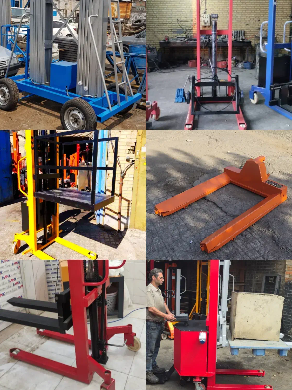 جکپالت استاکر برقی بشکه بلندکن نفربر جرثقیل بالابر|ماشین‌آلات صنعتی|تهران, آذری|دیوار