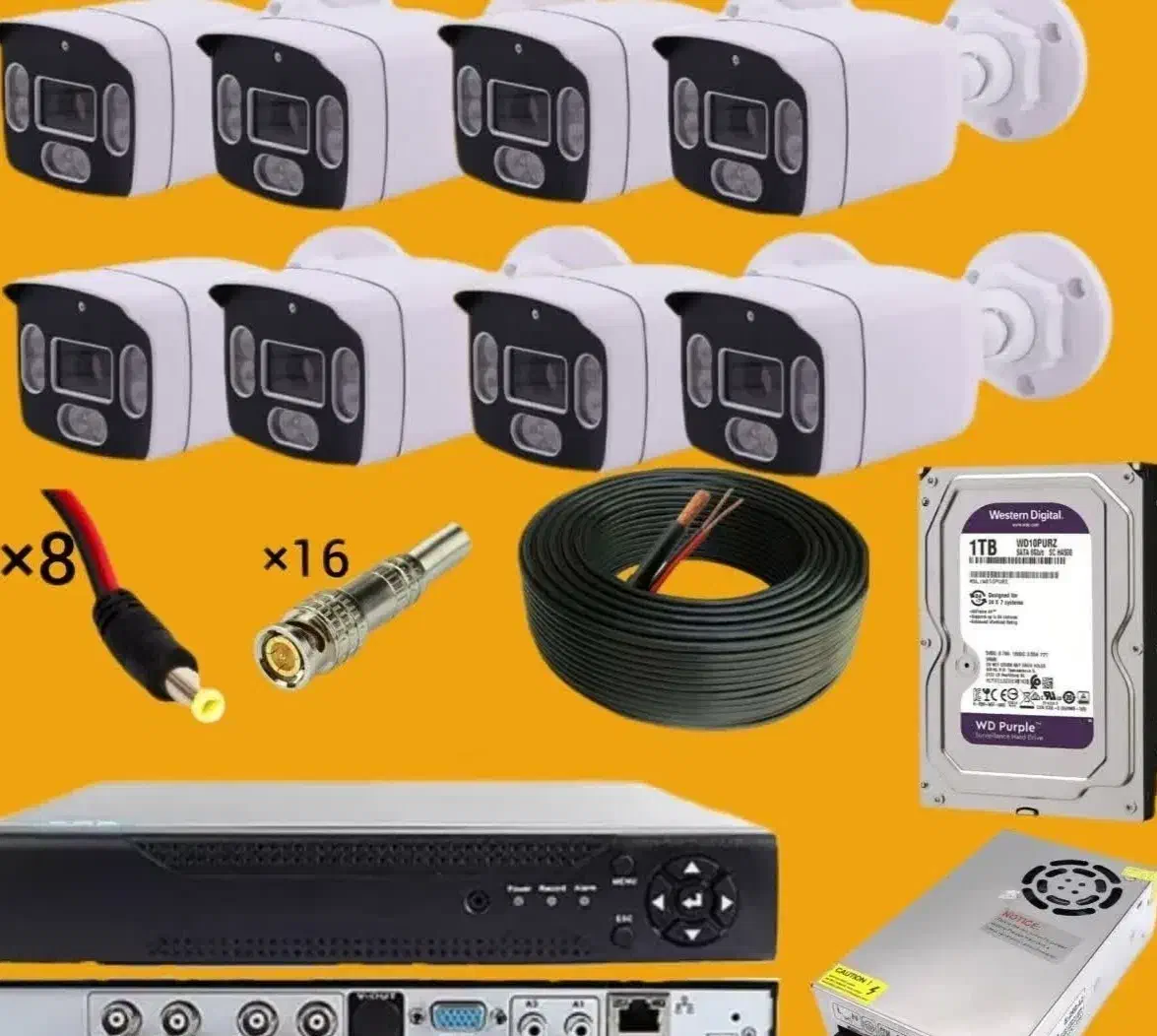 دوربین مداربسته ٪زوم دقیق و تشخیص چهره|دوربین مداربسته|داراب, |دیوار