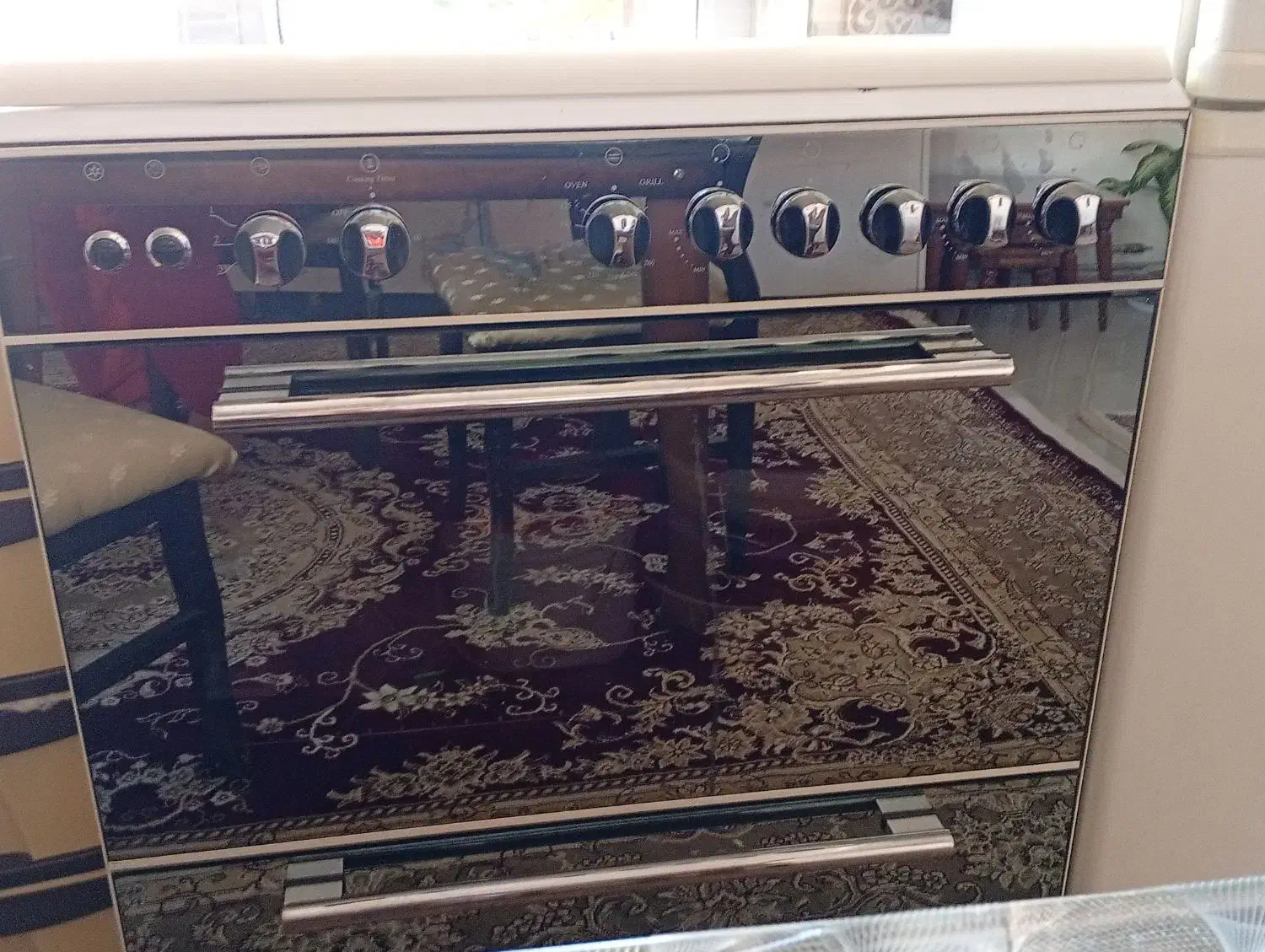 فروش گاز فر آلتون پنج شعله وسه جوجه گردان|اجاق گاز و لوازم برقی پخت‌وپز|مهاباد (آذربایجان غربی), |دیوار