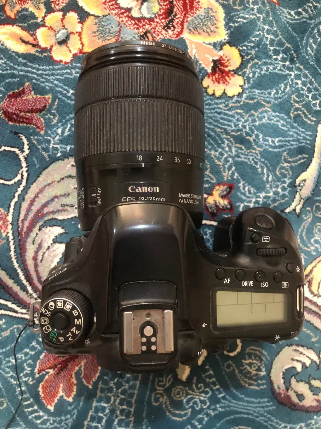 دوربین ۸۰دی با لنز ۱۸-۱۳۵ usm|دوربین عکاسی و فیلمبرداری|بافت, |دیوار