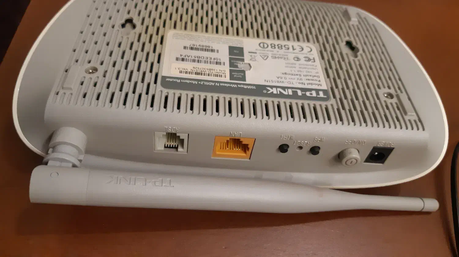 مودم تی پی لینک Adsl همراه با وای فای مدل W8151N|مودم و تجهیزات شبکه|شهرکرد, |دیوار