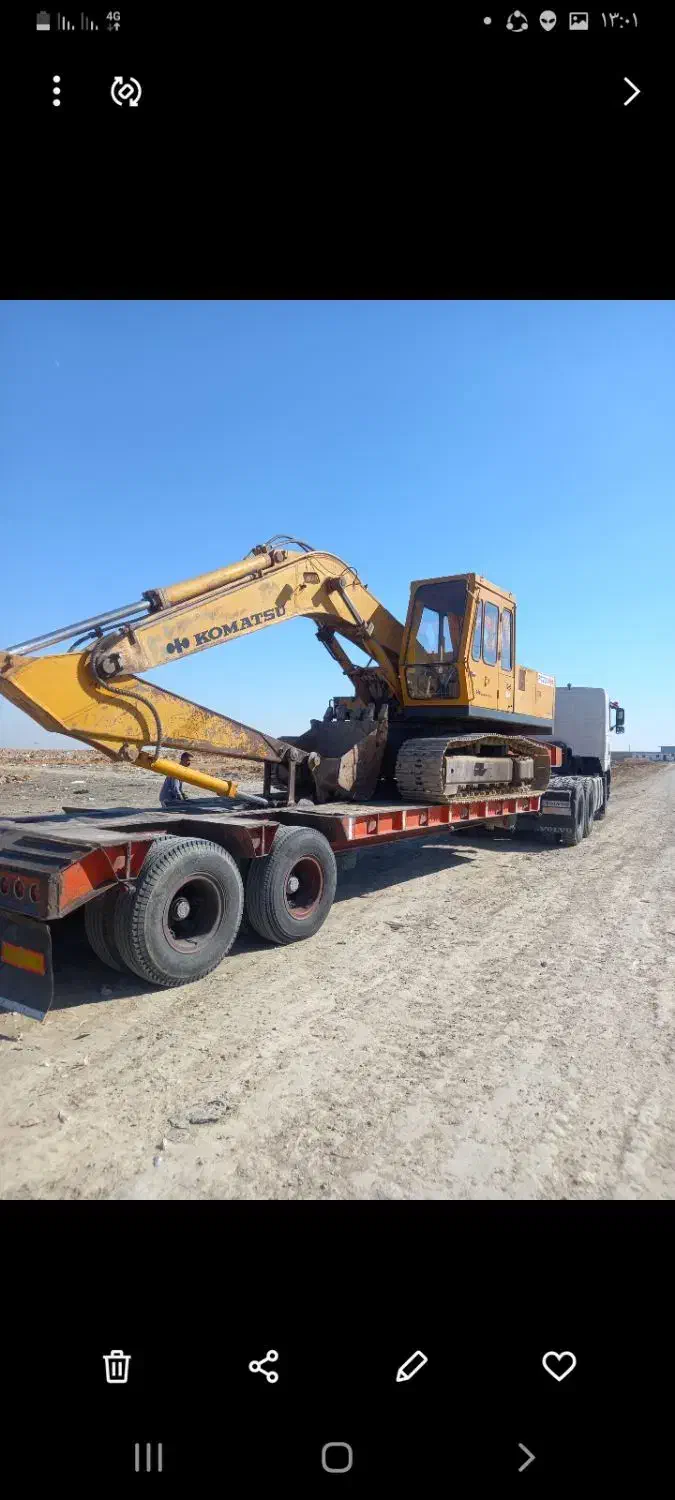 بیل زنجیری کوماتسو ۲۰۰خط ۲|خودرو سنگین|اهواز, گلستان|دیوار