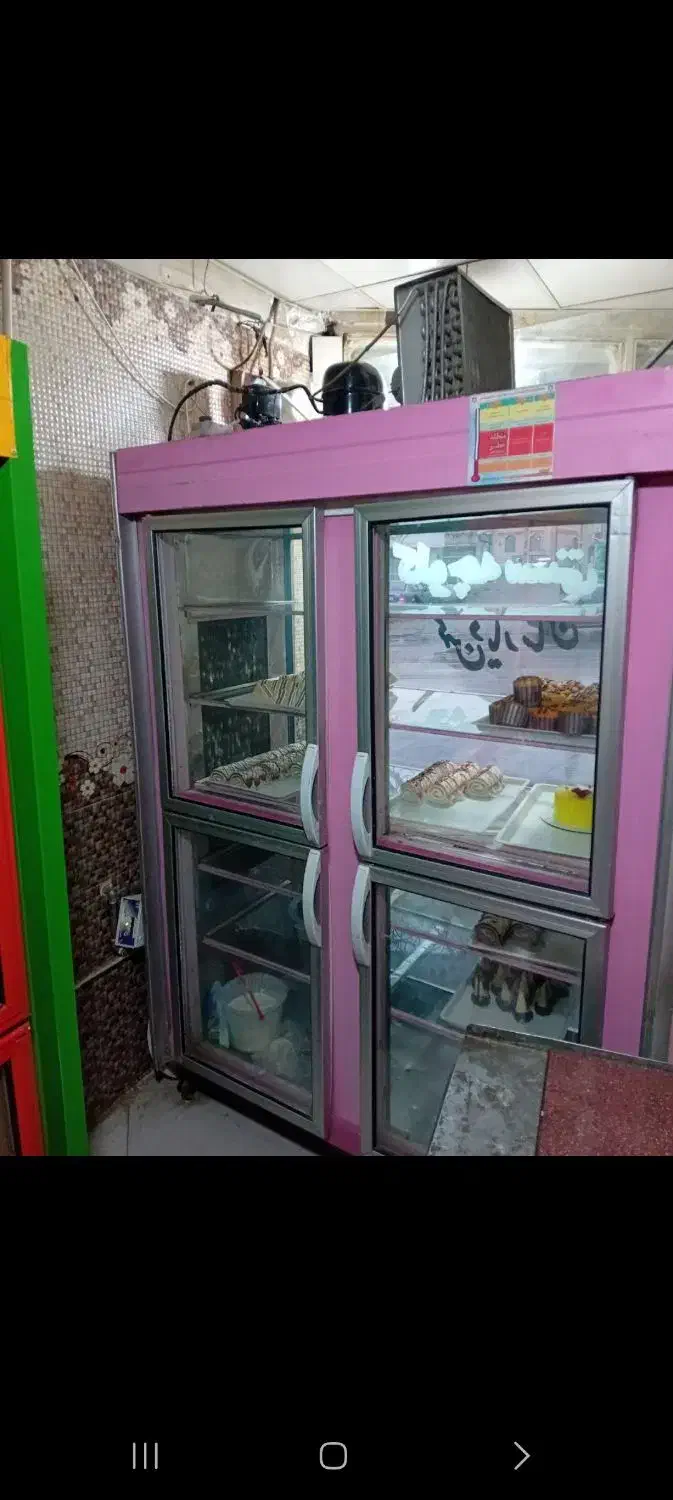 یخچال ویترینی ایستاده|یخچال و فریزر|سامن, |دیوار