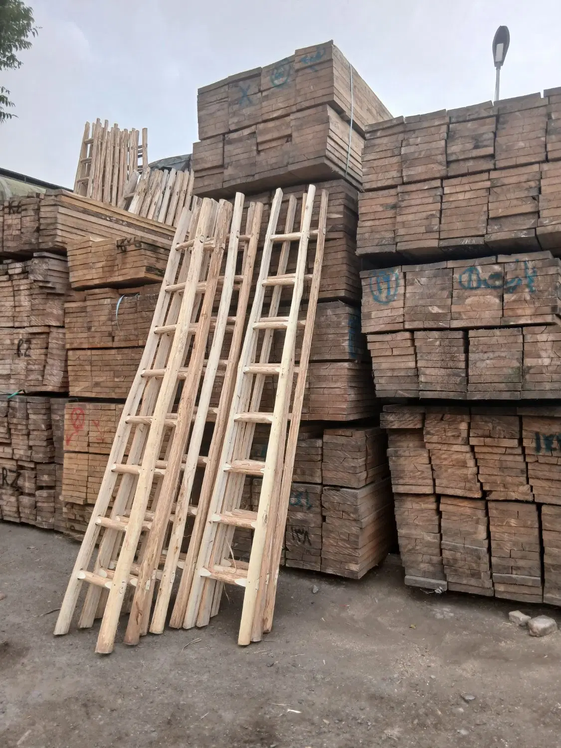 نردبان های نردبون یکطرفه دوطرفه چوبی سازنده برند۸۷|مصالح و تجهیزات ساختمان|تهران, مشیریه|دیوار