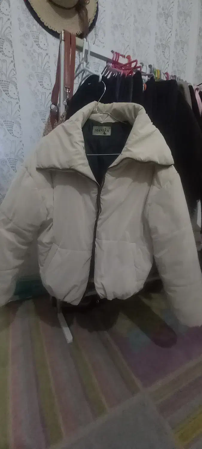 بامبر کاپشنی   فری سایز سیلیکونی ضد آب در حد نو|لباس|قاسمآباد (خواف), |دیوار