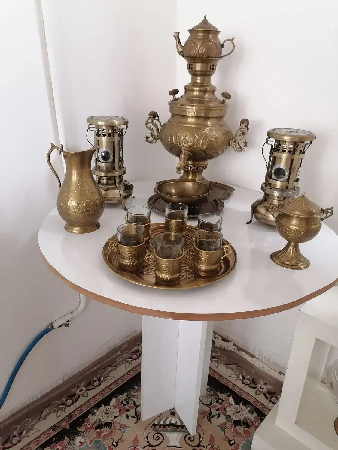 سرویس سماور|صنایع دستی و سایر لوازم تزئینی|یزد, |دیوار