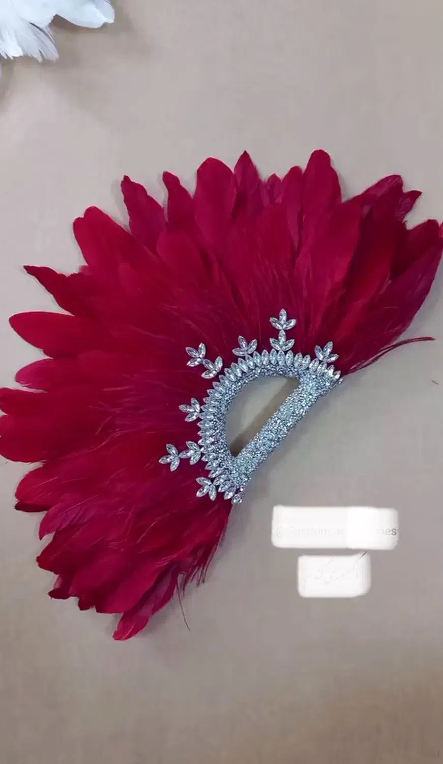 باد بزن پر برای عروس خانوم ها|زیورآلات و اکسسوری|قرچک, مهدیه|دیوار