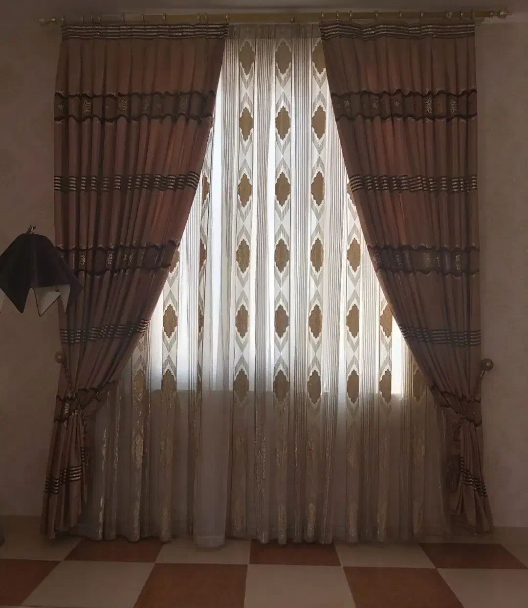 پرده|پرده، رانر، رومیزی|سرپل ذهاب, |دیوار